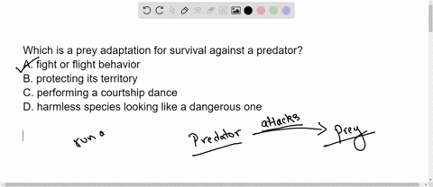 which-is-a-prey-adaptation-for-survival-against-a-predator-a-fight-or-flight-behavior-b-protecting-its-territory-c-performing-a-courtship-dance-d-harmless-species-looking-like-a-dangerous-on-05503