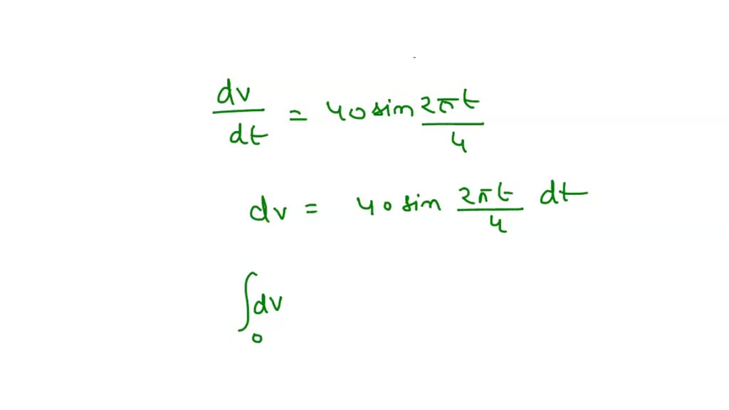 SOLVED: Force Fx = (10N)sin(2Ï€t/4.0s) (where t is in seconds) is ...