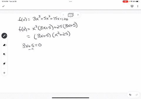 a-find-the-rational-zeros-and-then-the-other-zeros-of-the-polynomial-function-fx-3x-5x2-75x-125thal-is-solve-fx-0-b-factor-fx-into-linear-factors-select-the-correct-choice-below-and-fiil-in-08902