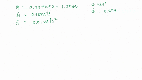 the-robot-arm-is-elevating-and-extending-simultaneously-at-a-given-instant-35-13-degs-constant-l-044-m-l-030-ms-and-l-002-ms2-compute-the-magnitudes-of-the-velocity-v-and-acceleration-a-of-t-31093