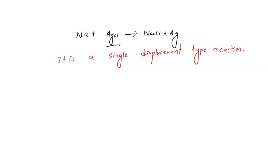 Solved Indicates The Type Of Reaction Na2co3 Hcl → Nacl H2co3 Show