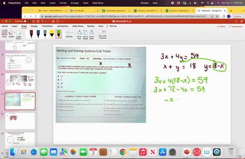 at-home-students-1-what-are-the-two-equations-you-created-id-to-find-2-how-did-you-put-the-equations-into-ymxb-form-3-using-your-calculator-explain-the-steps-that-you-did-to-find-the-interse-90002