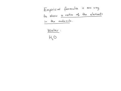 what-is-the-empirical-formula