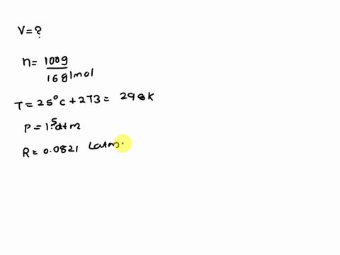 what-volume-would-be-occupied-by-100-g-of-oxygen-gas-at-apressure-of-150-atm-and-a-temperature-of-25-o-c-92205