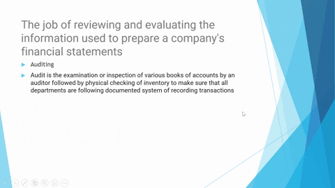 the-job-of-reviewing-and-evaluating-the-information-used-to-prepare-a-companys-financial-statements-17891