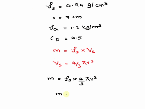 a-a-sphere-made-of-rubber-has-a-density-of-0940-gcm3-and-a-radius-of-700-cm-it-falls-through-air-of-density-120-kgm3-and-has-a-drag-coefficient-of-0500-what-is-its-terminal-speed-in-ms-b-fro-79813