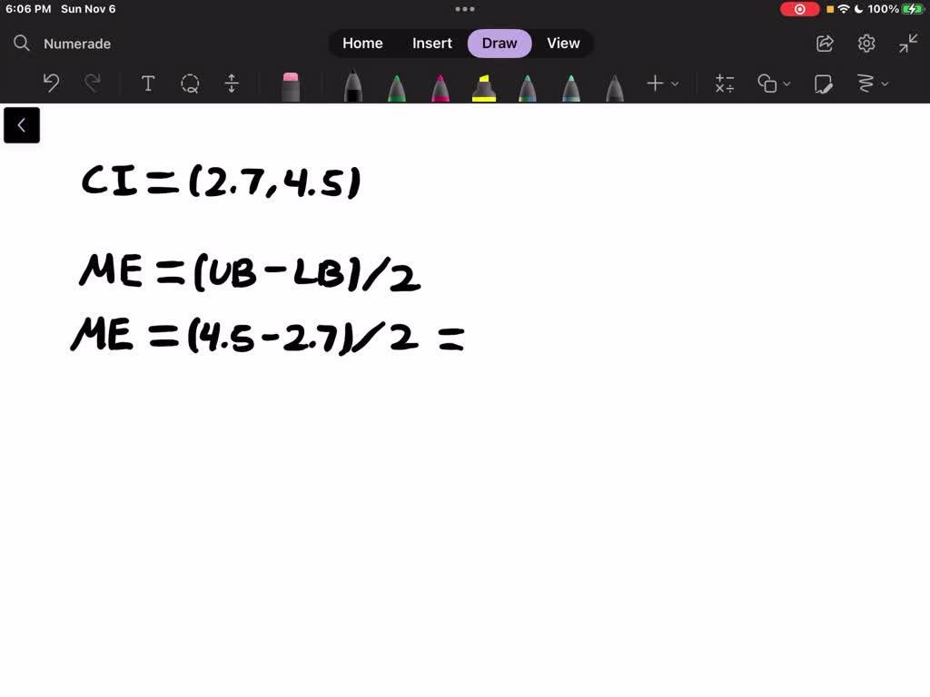 solved-use-the-confidence-interval-to-find-the-estimated-margin-of