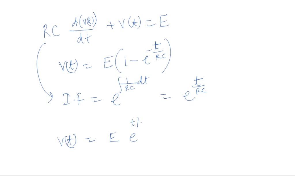 SOLVED: Capacitor C is charged by applying a steady voltage E through ...