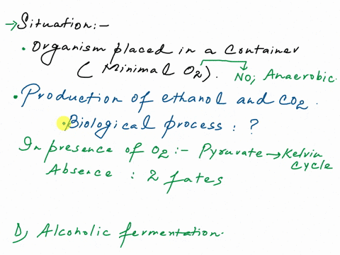 an-organism-lives-in-a-container-with-very-little-oxygen-it-produces-ethanol-and-carbon-dioxide-as-waste-products-which-process-does-it-use-to-produce-most-of-its-atp-molecules-a-lactic-acid-69991