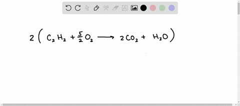 acetylene-c2h2-gas-and-oxygen-o2-gas-react-to-form-carbon-dioxide-co2-gas-and-water-h2o-vapor-suppose-you-have-30mol-of-c2h2-and-20mol-of-o2-in-a-reactor-what-would-be-the-limiting-reactant-53726