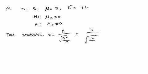 solve-the-following-problems-a-a-repeated-measures-study-with-a-sample-of-n-8-participants-produces-a-mean-difference-of-md-3-with-a-variance-of-s2-72-use-a-two-tailed-hypothesis-test-with-a-08312