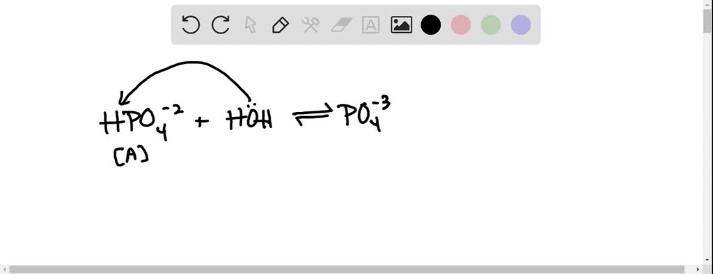 SOLVED: Hydrogen phosphate ion (HPO4-) is also an amphoteric molecule ...