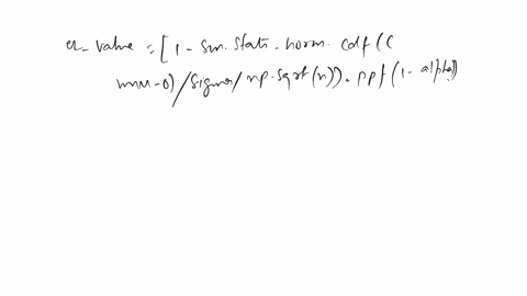 a-suppose-that-x1xn-are-an-iid-random-sample-of-size-n-15-drawn-from-a-normal-distribution-with-unknown-meanand-known-variance-2-4-using-python-plot-the-power-of-the-test-h0-0-versus-ha6-0-a-02427
