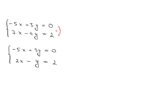 solve-the-system-of-equations-5x-3y-0-and-7x-4y-2-by-combining-the-equations-89778