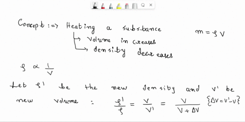 show-that-the-change-in-density-of-a-substance-when-the-temperature-changes-by-t-is-given-by-t-what-is-the-fractional-change-in-density-of-a-lead-sphere-whose-temperature-decreases-from-25-c-46132