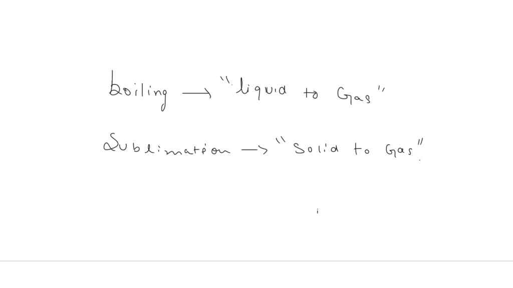 SOLVED What is the process of converting a liquid to a gas and back to liquid? I know liquid to