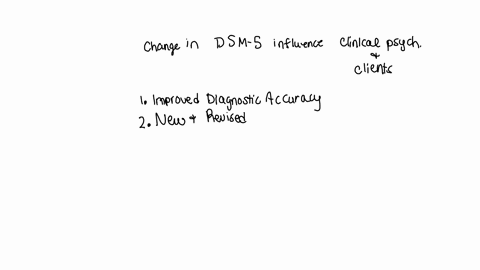 how-might-the-change-in-the-dsm-5-influence-both-clinical-psychologists-and-the-clients-they-treat-98175
