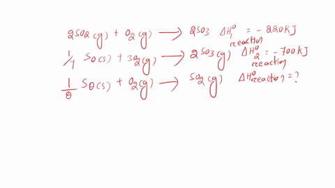 calculate-the-standard-enthalpy-of-formation-of-so2-g-from-the-standard-enthalpy-changes-for-the-following-reactions-2-so2-g-o2-g-a-2-so3-g-h-rxn-220-kj-14-s8-s-3-o2-g-a-2-so3-g-h-rxn-780-kj-35013