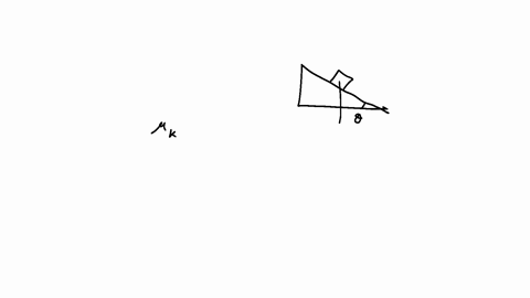 a-block-of-mass-m-slides-down-an-inclined-plane-that-makes-an-angle-with-the-horizontal-the-coefficient-of-kinetic-friction-between-the-block-and-the-incline-is-k-what-is-the-magnitude-of-th-87598