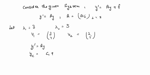 question-1-let-a-be-a-2x2-matrix-with-eigenvalues-a-3-and-az-5-and-corresponding-eigenvectors-v1-and-v2-if-f-is-the-constant-vector-15-f-30-find-the-general-solution-of-y-ayf-question-2-find-48312