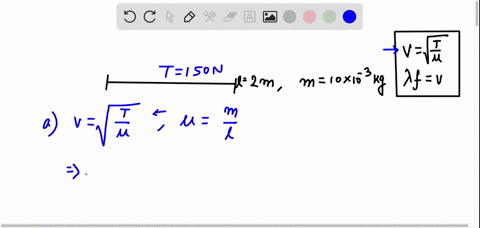 a-200-mathrmm-long-string-of-mass-100-mathrmg-is-clamped-at-both-ends-the-tension-in-the-string-is-1-32782