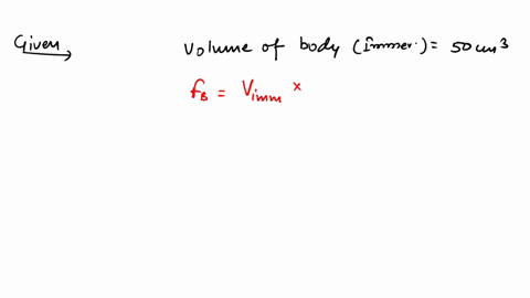 a-body-of-50-cm3-is-completely-immersed-in-water-find-the-force-of-buoyancy-on-it
