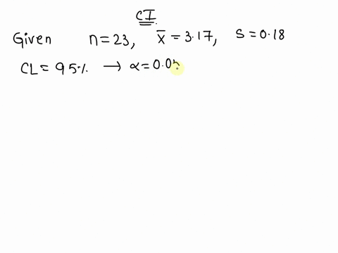 the-gpa-of-accounting-students-in-a-university-is-known-to-be-normally-distributeda-random-sample-of-23-accounting-students-results-in-a-mean-of-317-and-a-standard-deviation-of-018-construct-65411