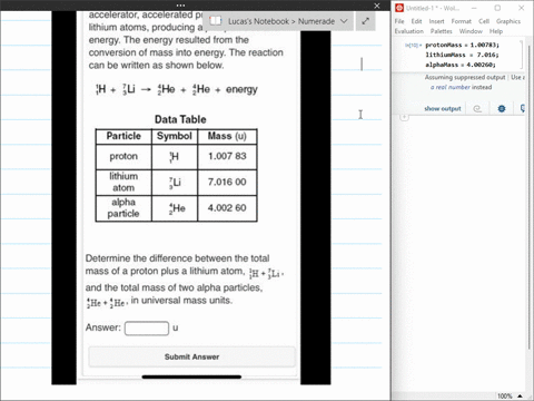 question-6-review-listen-base-your-answer-t0-this-question-on-the-information-and-data-lable-below-in-the-first-nuclear-reaction-using-particle-accelerator-accelerated-protons-bombarded-iith-79965