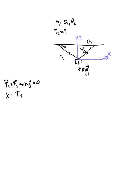 (1) [Foundational] A mass is suspended from a rope which is connected ...