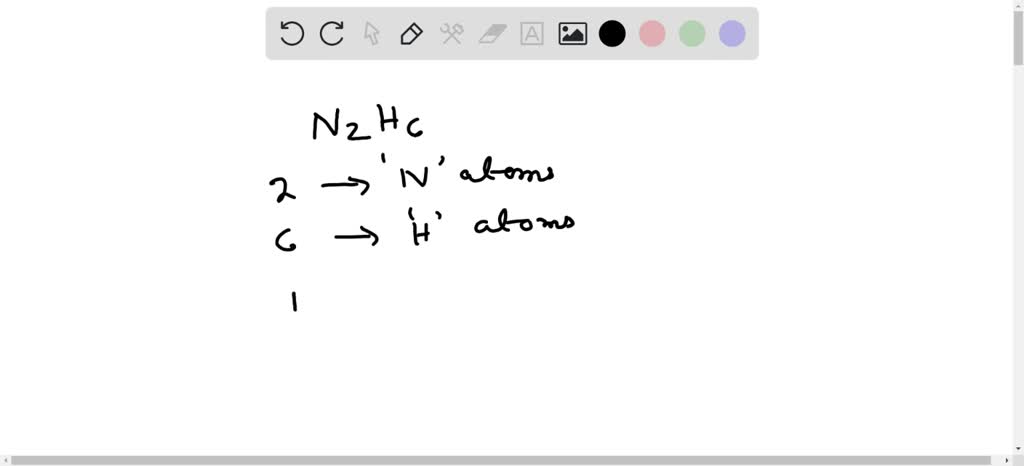 SOLVED: What is the empirical formula for N2H6