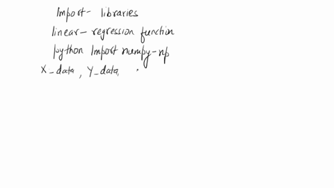 write-a-python-function-that-performs-linear-regression-given-the-x-data-and-y-data-with-x-data-in-one-list-and-y-data-in-another-list-there-should-be-an-option-to-force-the-fitted-equation-20935