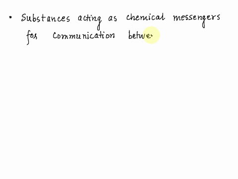 which-substances-play-an-important-role-in-communication-between-cells-in-a-multicellular-organism-by-acting-as-a-chemical-messenger-53536