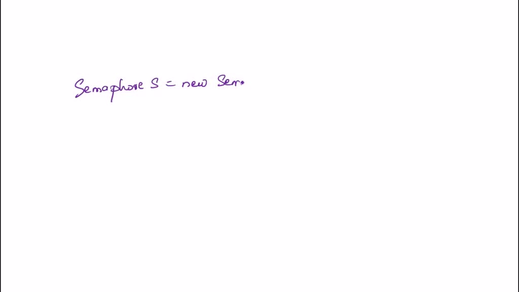 SOLVED: The code snippet for three concurrent processes is shown below ...