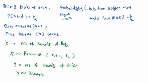 problem-27-_-alice-and-bob-have-zn-1-coins-each-coin-with-probability-of-heads-equal-to-12-bob-tosses-n-1-coins-while-alice-tosses-the-remaining-n-coins-assuming-independent-coin-tosses-show-39893