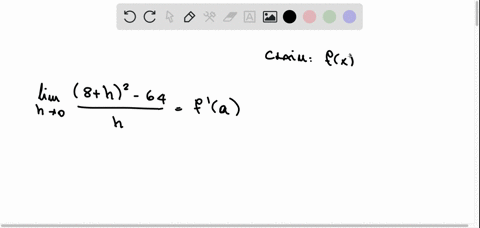 point-the-limit-8-h2-64-lim-h-0-h-represents-the-derivative-of-some-function-fx-at-some-number-a-find-f-and-a-fc-67913