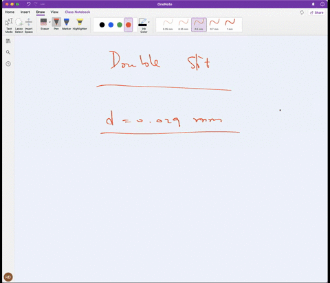question-1-15-pts-you-shine-beam-of-monochromatic-single-frequency-light-onto-two-slits-which-are-very-narrow-and-are-separated-by-distance-of-0029mm-the-light-projects-onto-_-sheet-of-paper-22252
