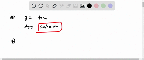 a-find-the-differential-dy-y-tan-x-dy-sec2x-dx-b-evaluate-dy-for-the-given-values-of-x-and-dx-x-j3-and-dx-005-dy-16582