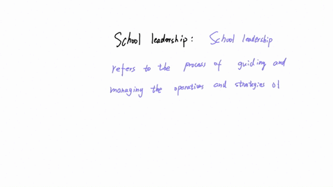 what-are-school-and-community-leadership
