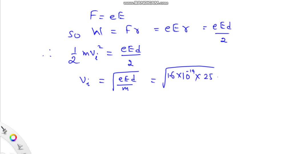 Solved Consider The Parallel Plate Capacitor Shown In The Figure The