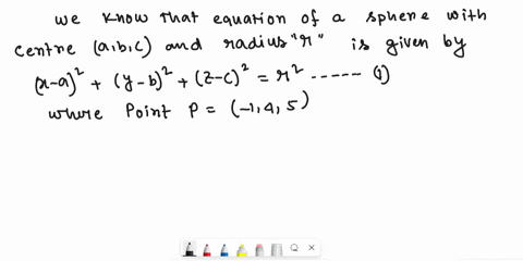 find-an-equation-of-the-sphere-with-center-145-that-just-touches-at-only-one-point-the-a-x-y-plane-b-82897