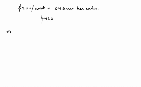 a-salesperson-earns-200-per-week-plus-a-commission-equal-to-04-times-her-sales-this-week-her-goal-is-to-earn-at-least-450-write-and-solve-an-inequality-to-find-the-amount-of-sales-she-must-h-22897