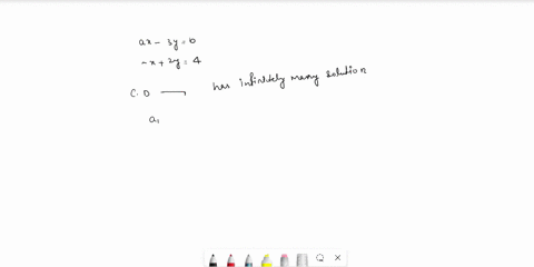 plnd-two-numbers-a-and-b-such-that-the-following-system-of-linear-equations-is-consistent-dependent-ax-3yb-x2y4-a-5-b-17989