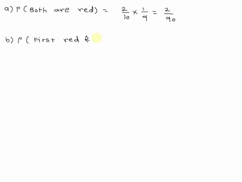 a-box-contains-10-balls-2-red-3-blue-and-5-yellow-two-balls-are-randomly-selected-from-the-boxwithout-replacement-finda-the-probability-that-they-are-both-redb-the-probability-that-the-first-83742