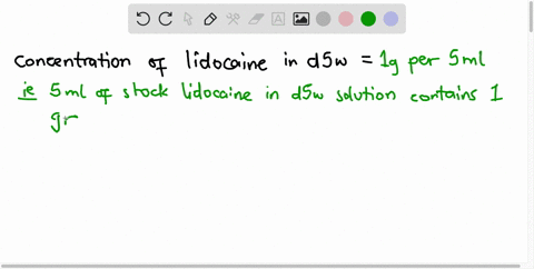 a-pharmacist-prepares-an-intravenous-solution-of-lidocaine-in-d5w-by-adding-a-concentrated-solution-of-the-drug-1g-per-5ml-vial-to-250-ml-of-d5w-what-is-the-final-concentration-of-lidocaine-13508
