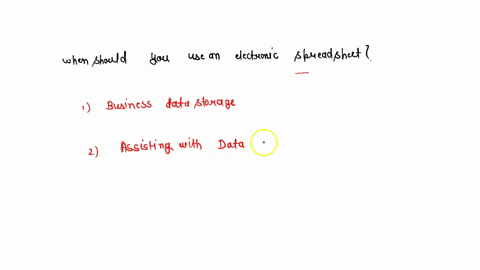 when-should-you-use-an-electronic-spreadsheet-22234
