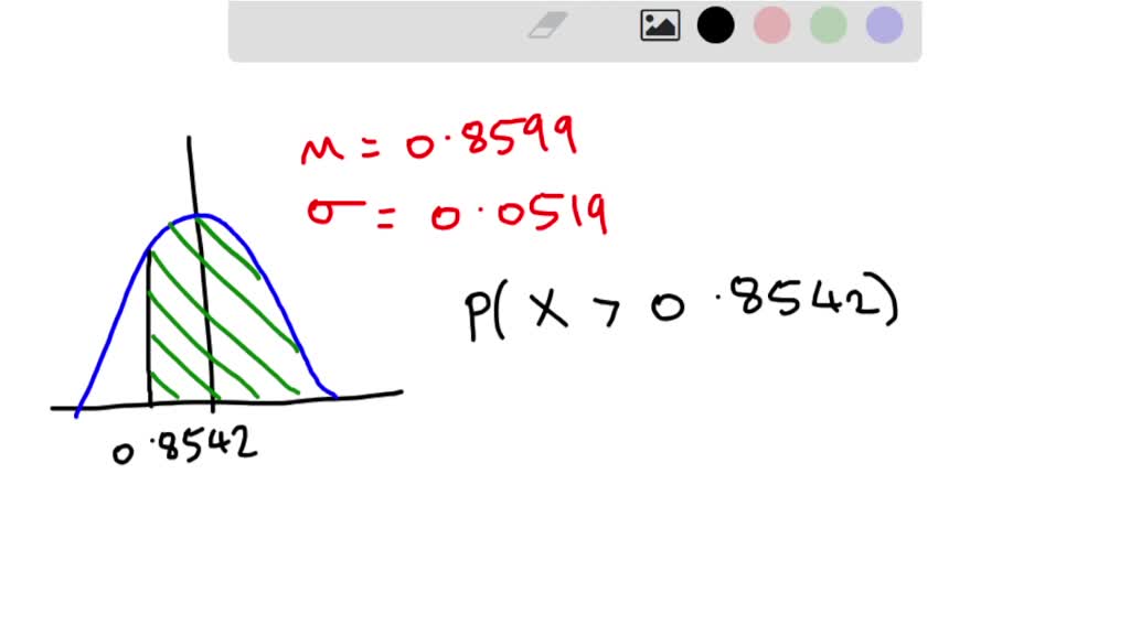 SOLVED The following data set represents weights measured in grams of randomly selected MnM