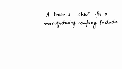 a-balance-sheet-for-a-manufacturing-company-includes-all-of-the-following-inventories-except-a-work-in-process-b-materials-c-direct-labor-d-finished-goods