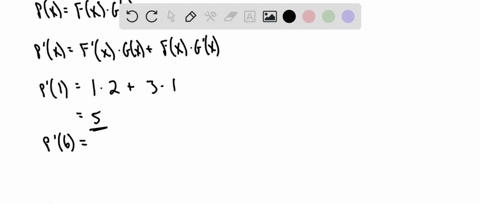 The graphs of the function F (left, in blue) and G (right,...