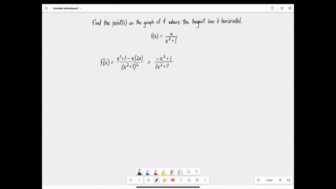 find-the-points-on-the-graph-of-f-where-the-tangent-line-is-horizontal-if-an-answer-does-not-exist-enter-dne-fx-x2-1-x-y-xy-smaller-x-value-larger-x-value-need-help-read-it-jalkto-tutor-40874