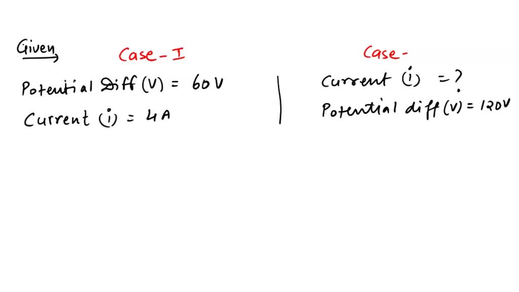 SOLVED the potential difference between the terminals an electric
